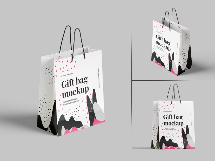 Contoh desain goodie bag